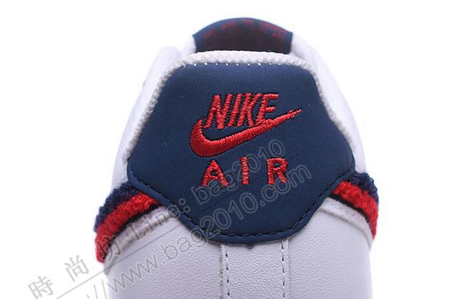 Nike男鞋 白黑紅 Nike Air Force 耐克休閒運動板鞋 男女同款  hdx13122